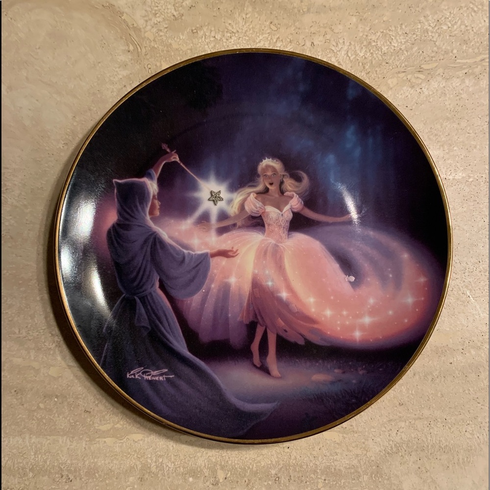 Franklin Mint Fairy Godmothers Magic Collecters. Plate.